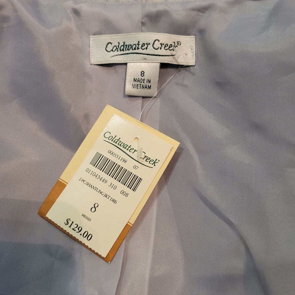 2pc New Coldwater Creek Dress & Jacket - Picture 3 of 5
